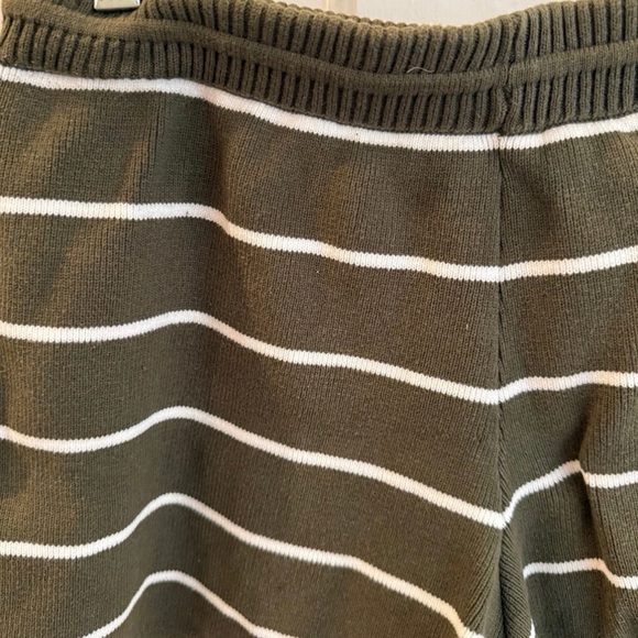 La Ligne Olive Green Knit Leo Shorts sz S - Picture 5 of 5
